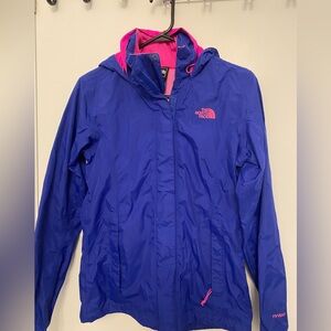 The North Face Women’s HyVent Full Zip Jacket - Size XS - Blue Pink